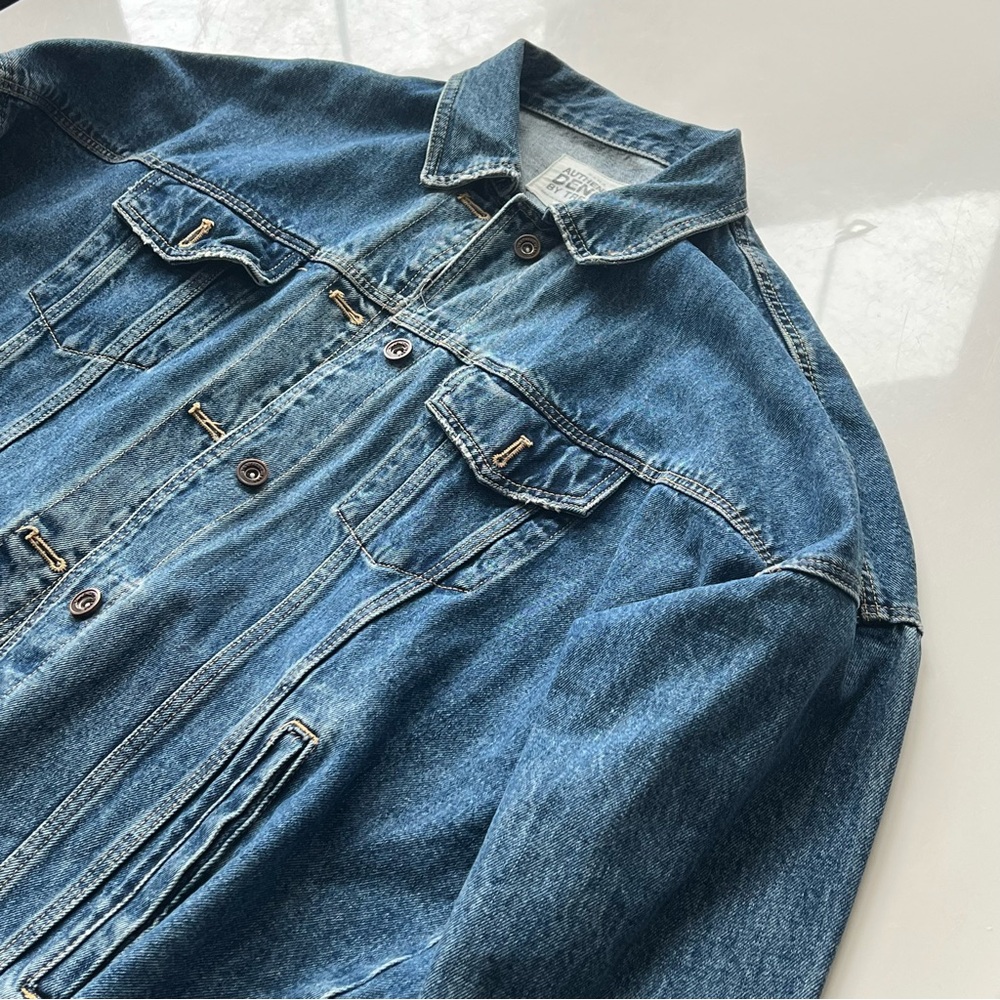 Oversized Authentic Denim Jacket - Zara